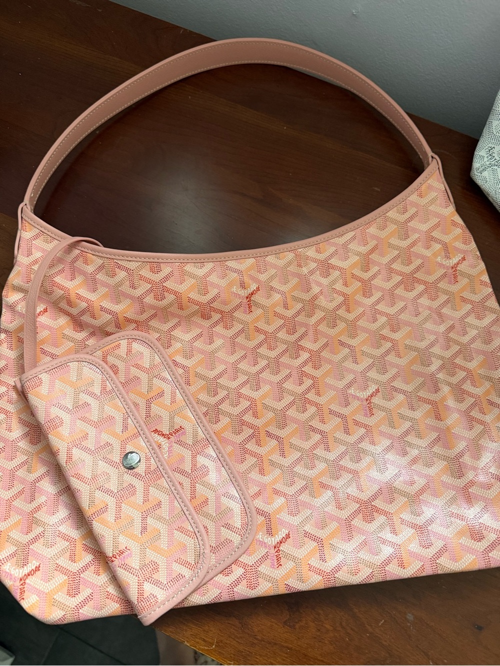 Designer inspired hobo bag